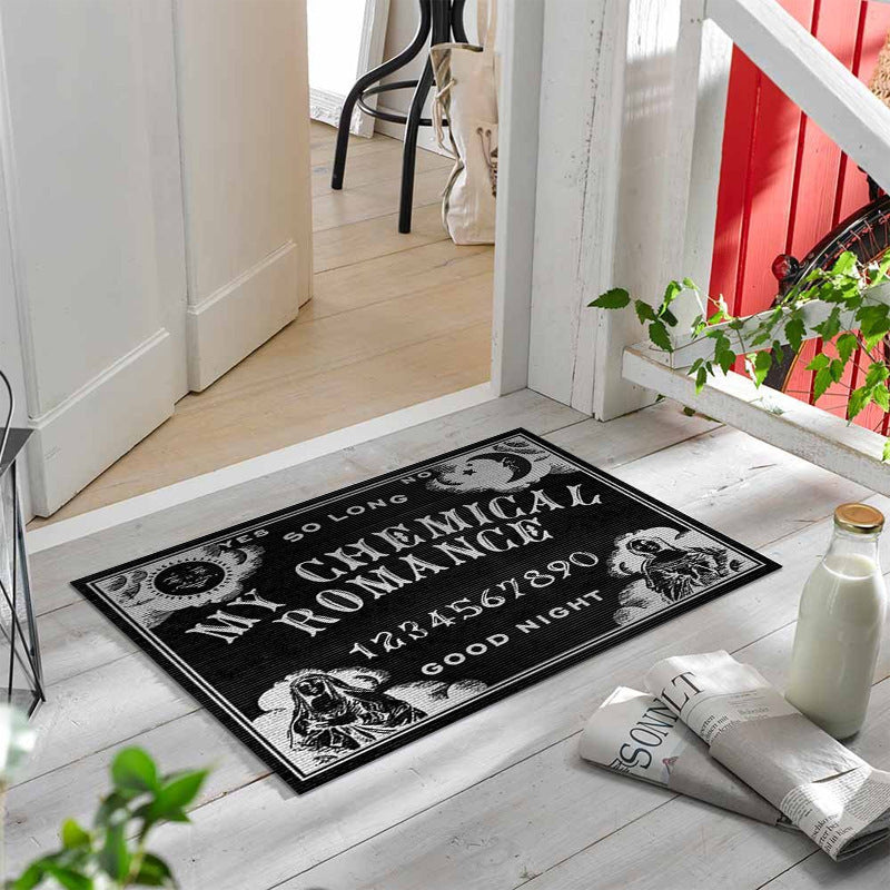 Artistic Ouija Board Welcome Mat Bowlift