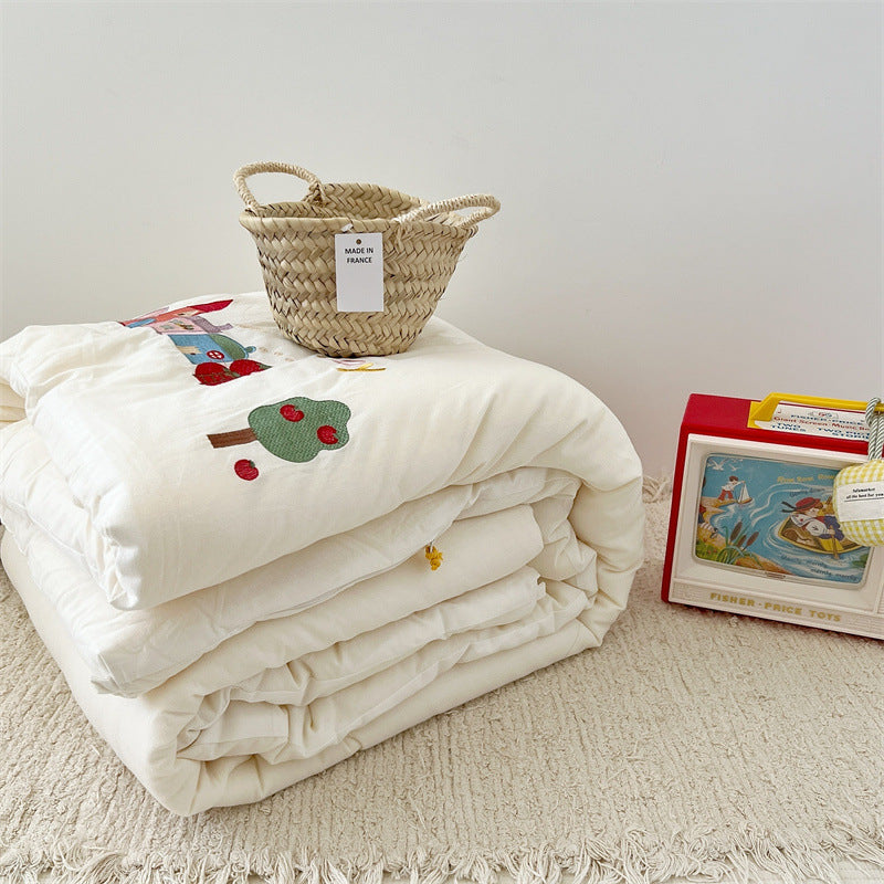 Unisex cuddly blanket with a cheerful animal motif Bowlift