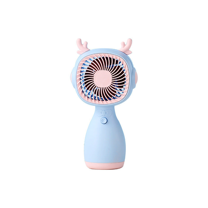 Cute Cat-Themed Portable Handheld Fan Bowlift