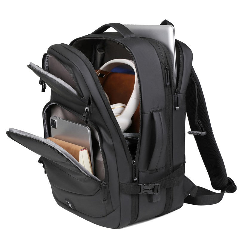 Versatile Organizational Travel Backpack Bowlift