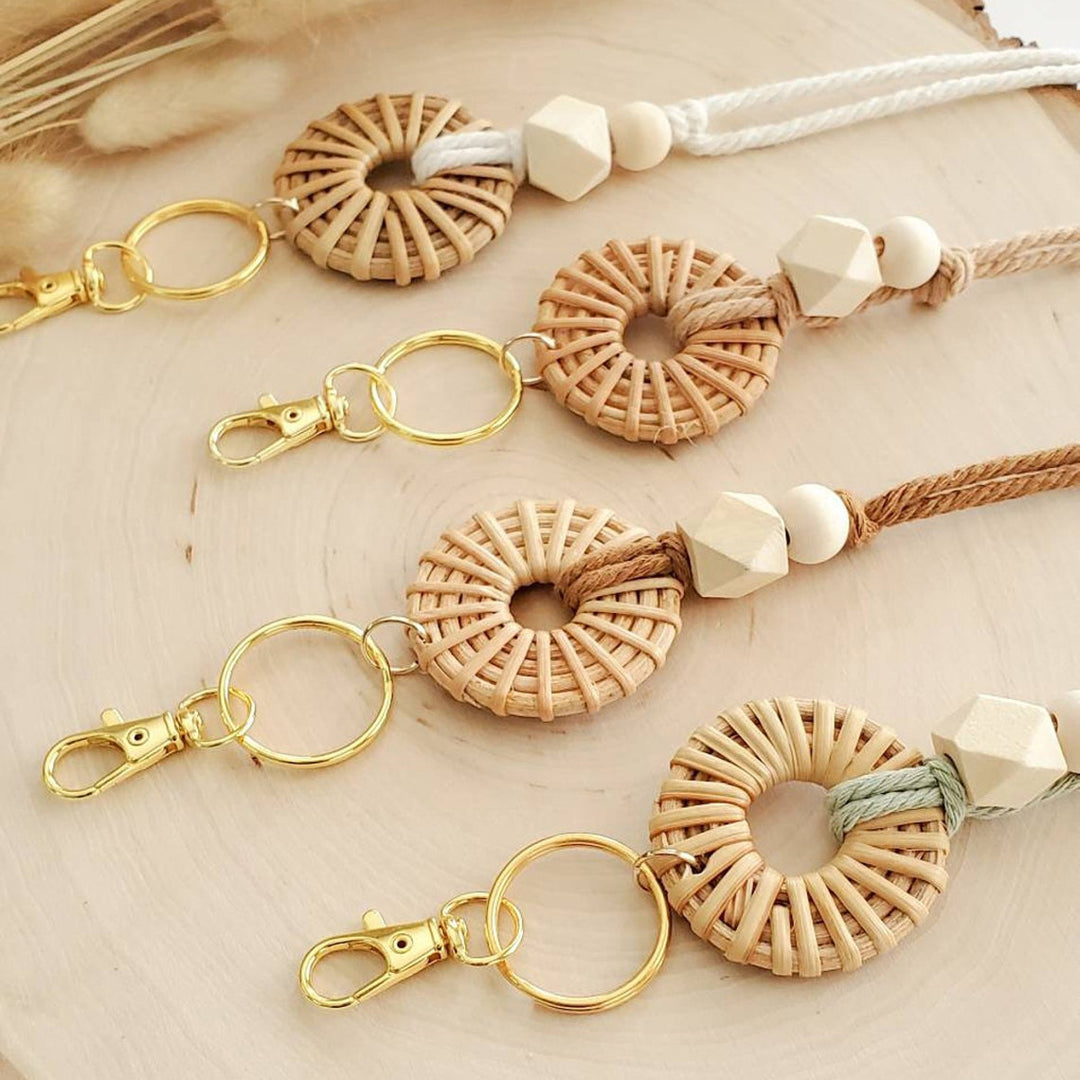 Macrame Keychain Holder Bowlift