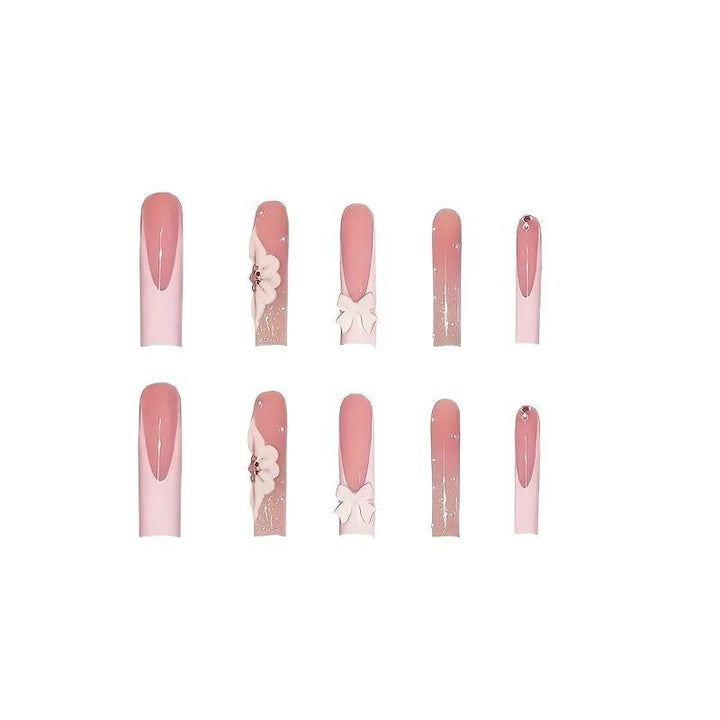 Floral 3D Nail Art Extensions Bowlift