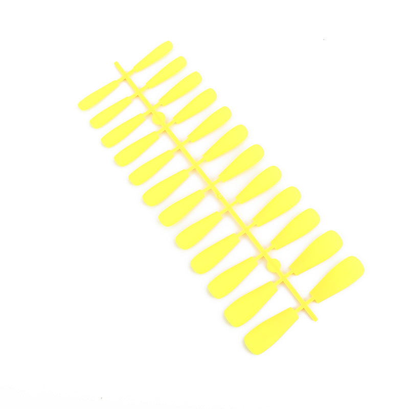 Artificial Nail Set in Trendy Neon Design Bowlift