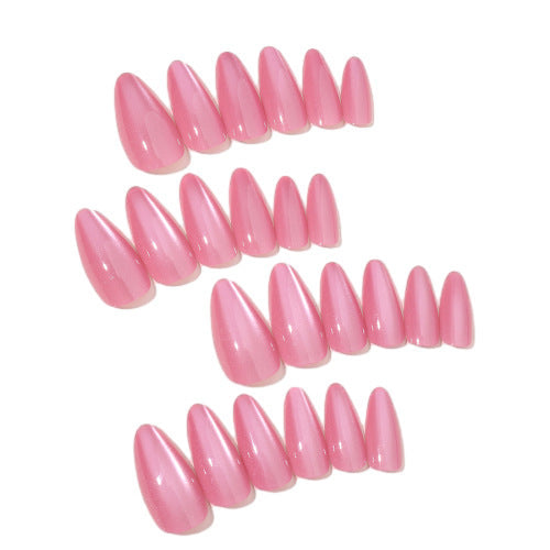 Artificial nail set with elegant glitter finish Bowlift