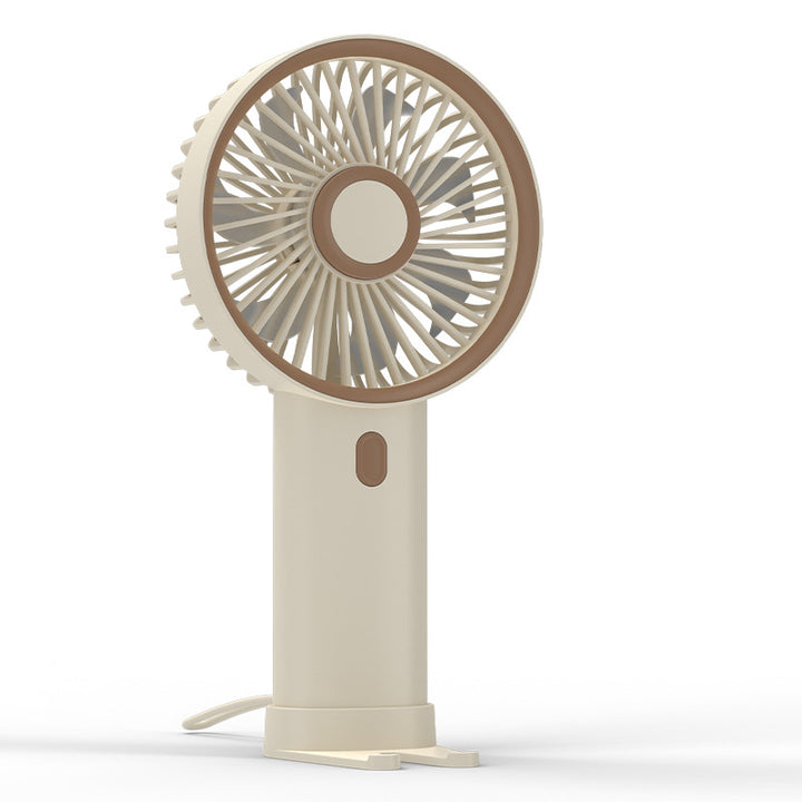 Women's Portable Hand Fan with Flexible Holder Bowlift