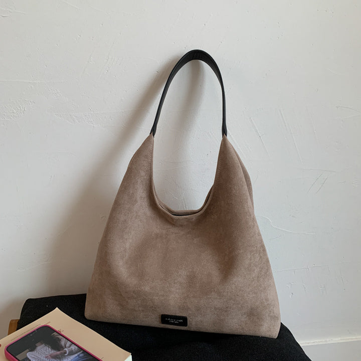 Soft Suede Hobo Bag Bowlift