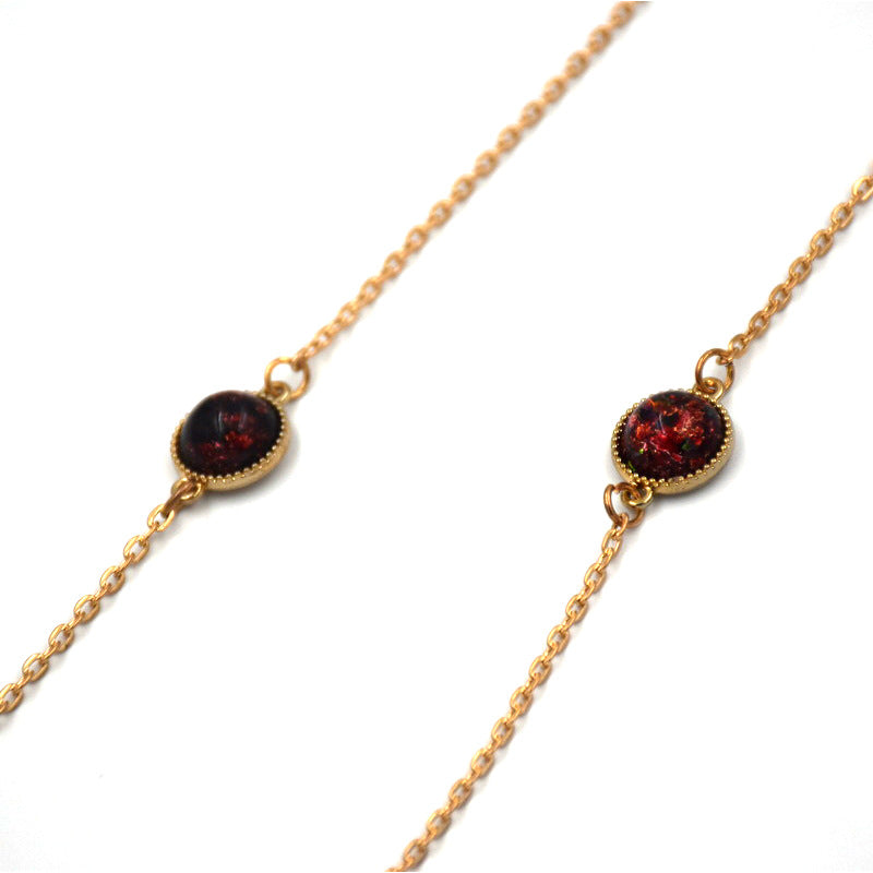 Dazzling Crystal Eyewear Chain Bowlift