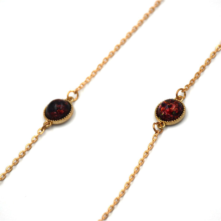 Dazzling Crystal Eyewear Chain Bowlift