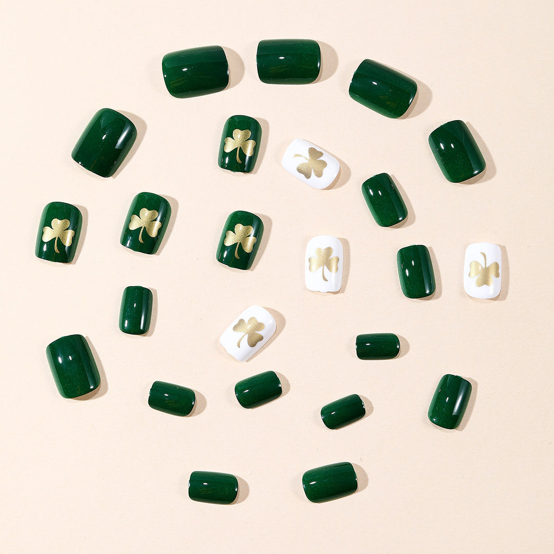 Decorative Shamrock Nail Art Set Bowlift