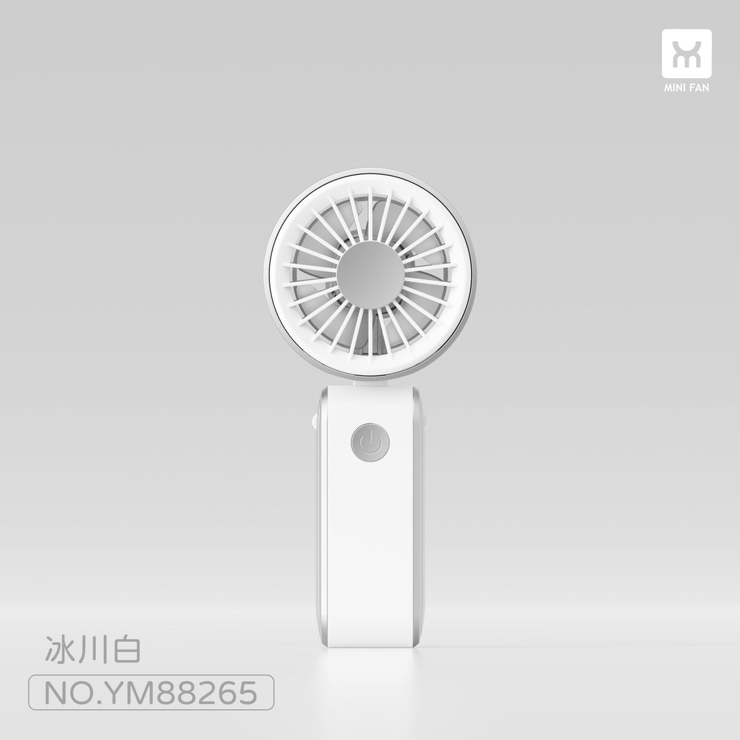 Cooling portable handheld bear-ear mini fan with adjustable tilt USB rechargeable desktop stand Bowlift