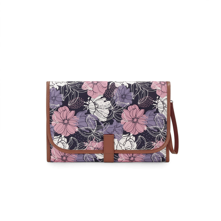 Small Shoulder Bag with Floral Patterns Bowlift