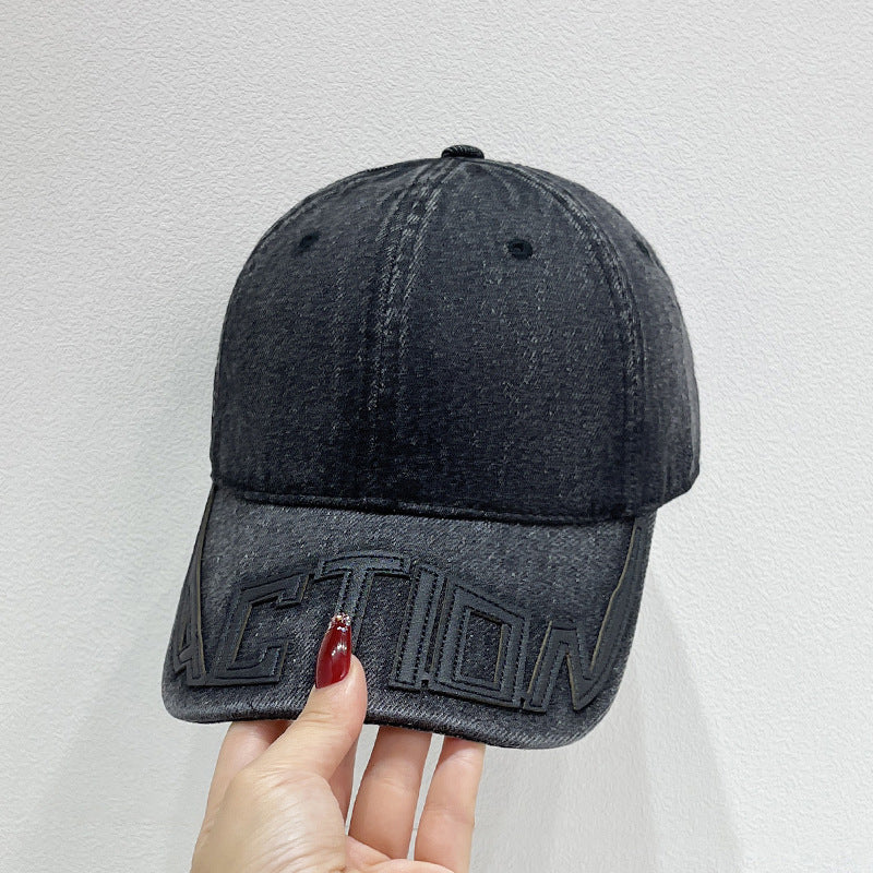 Unisex Stylish Denim Baseball Cap Bowlift