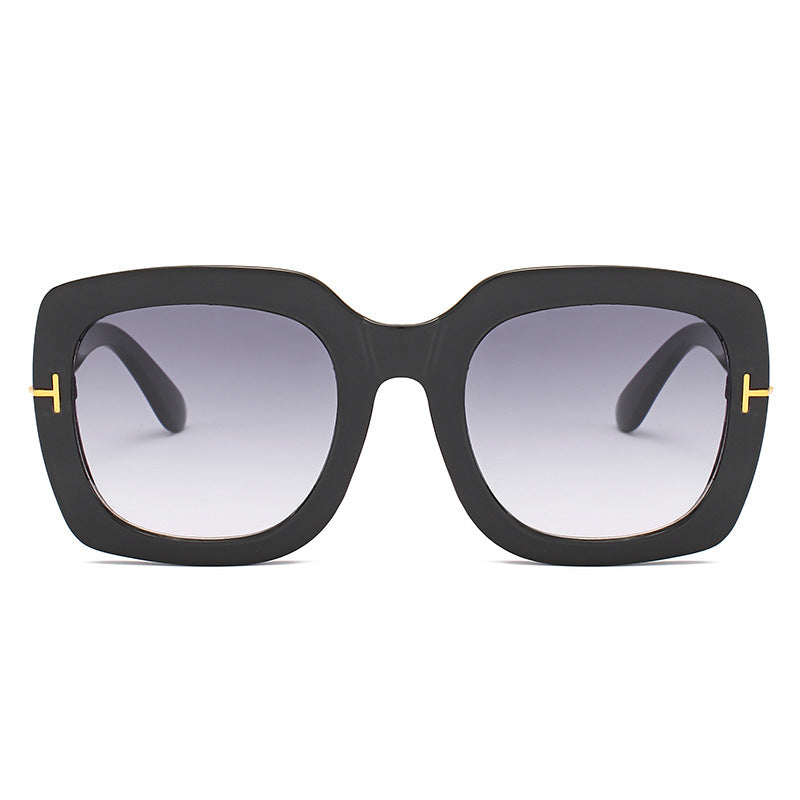Oversized Fashion Sunglasses with Gradient Lenses Bowlift