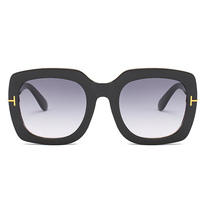 Oversized Fashion Sunglasses with Gradient Lenses Bowlift