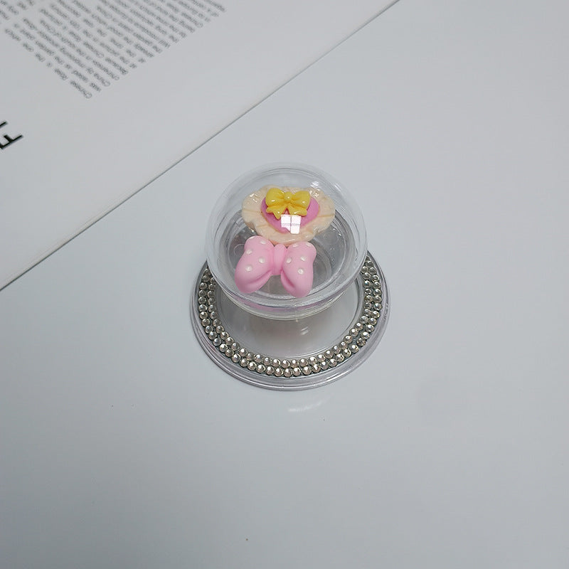 Cute Bear-Themed Phone Holder Bowlift