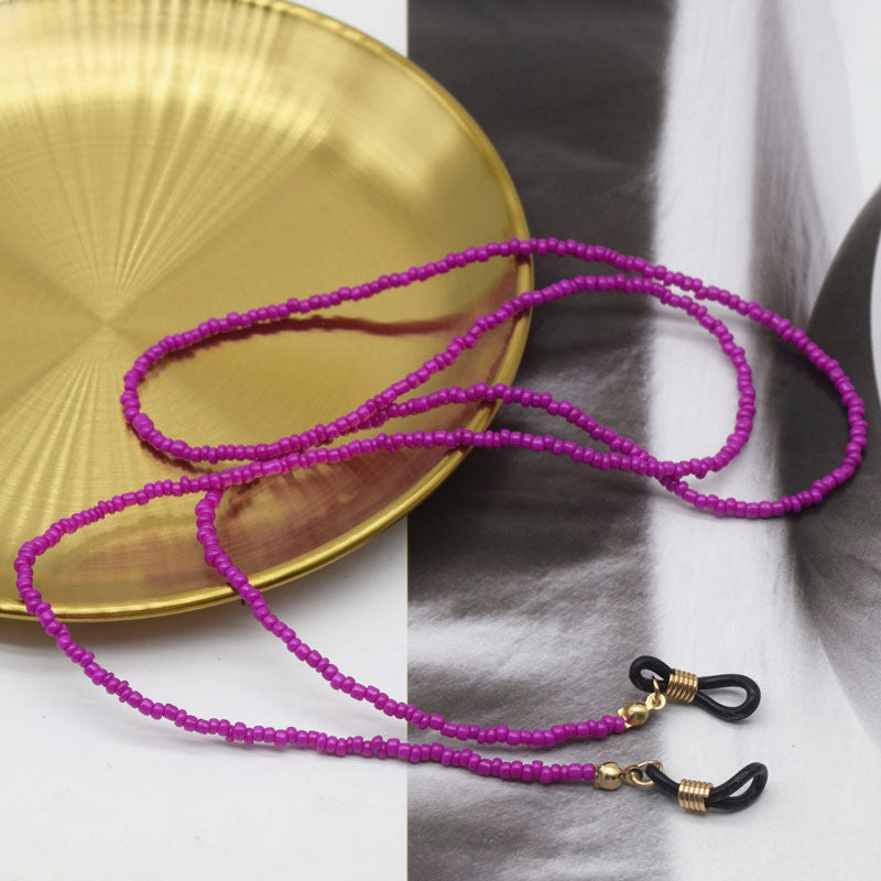 Beaded Eyewear Retainer Chain Bowlift