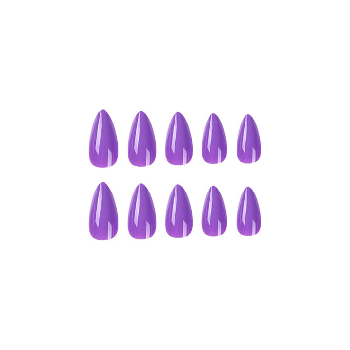 Artful nail designs with a matte finish and elegant stiletto shape Bowlift