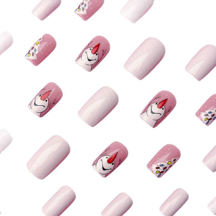 Festive Winter Nail Art Bowlift