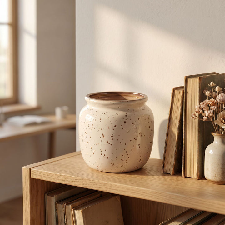 Decorative ceramic flower vase Bowlift
