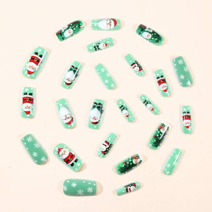 Themed Christmas 3D Nail Art Bowlift