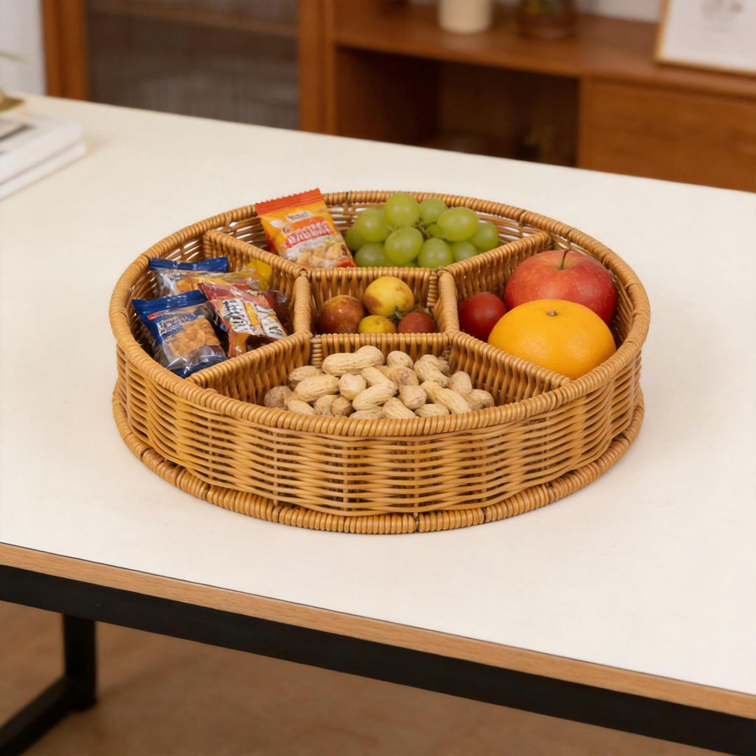 Woven Storage Basket Bowlift