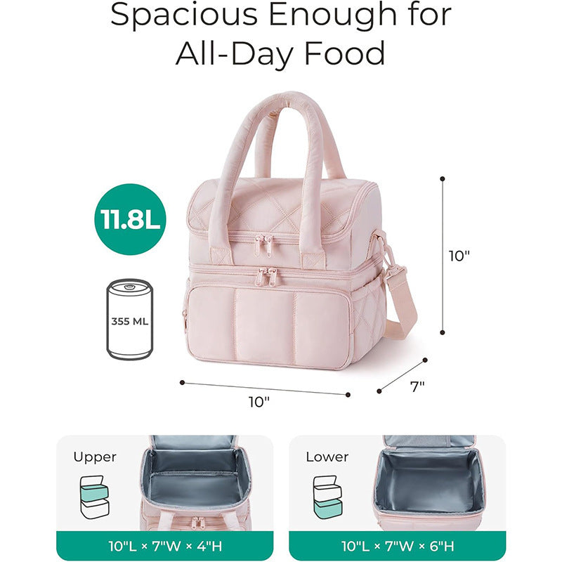 Elegant cosmetic bag with compartments Bowlift