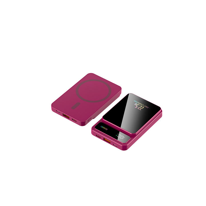Power bank with wireless charging technology and LCD display Bowlift