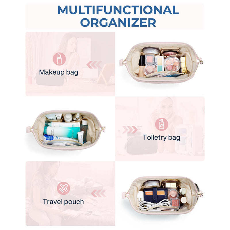 Cosmetic organizer with padded design Bowlift