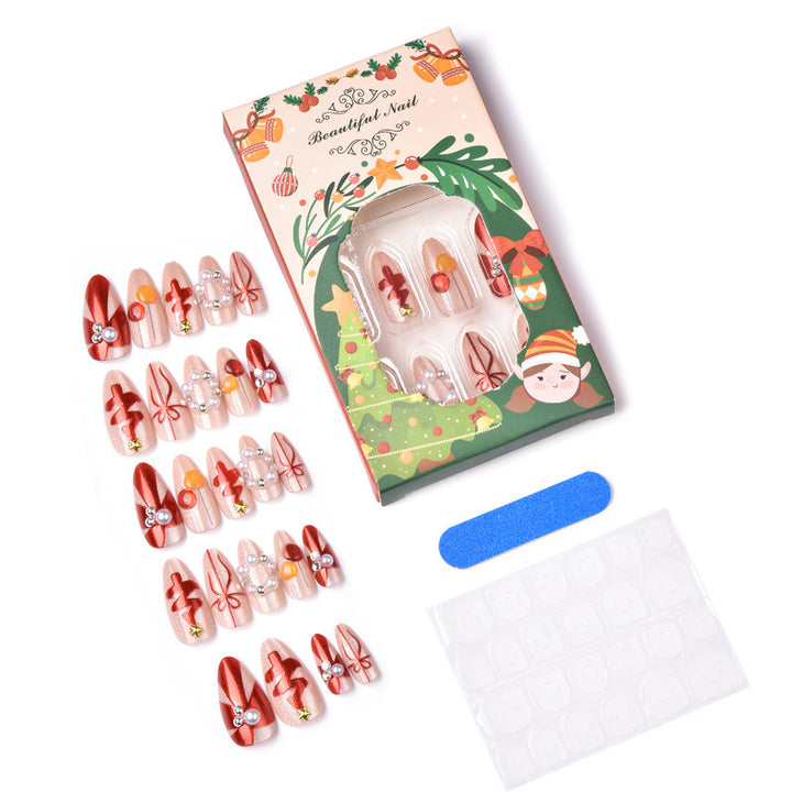 Festive Artificial Nails Bowlift