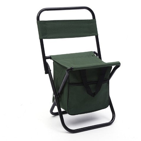Unisex Folding Chair with Insulated Cooler Bag Bowlift