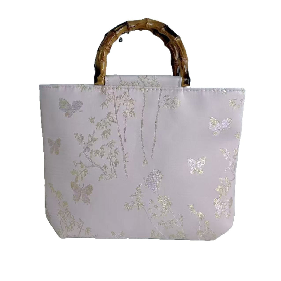 High-quality cotton tote bag with bamboo handles Bowlift
