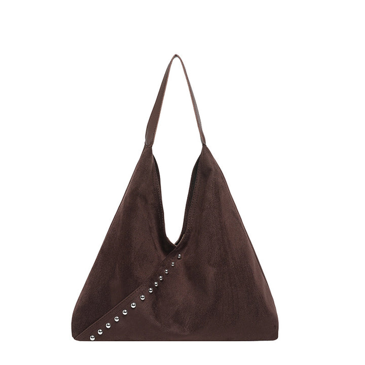 WoUnique Textured Suede Hobo Bag Bowlift