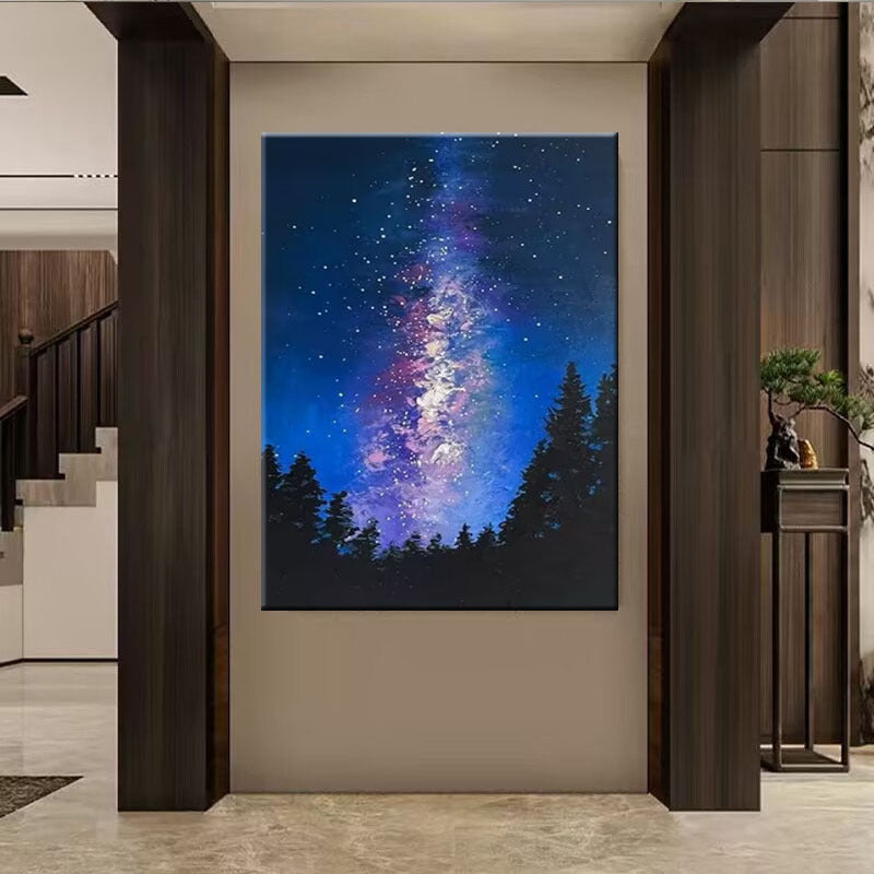 Celestial Landscape Canvas Art