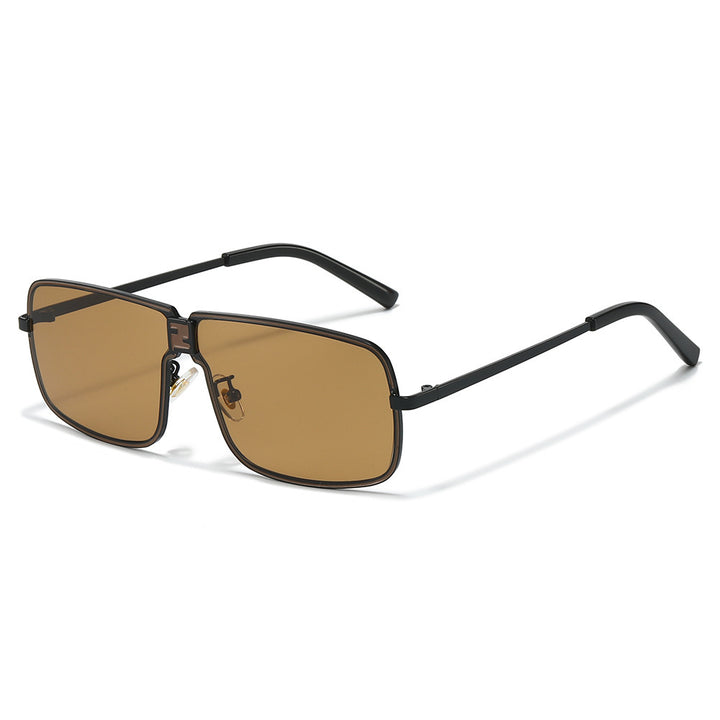 High-Fashion Geometric Frame Sunglasses Bowlift
