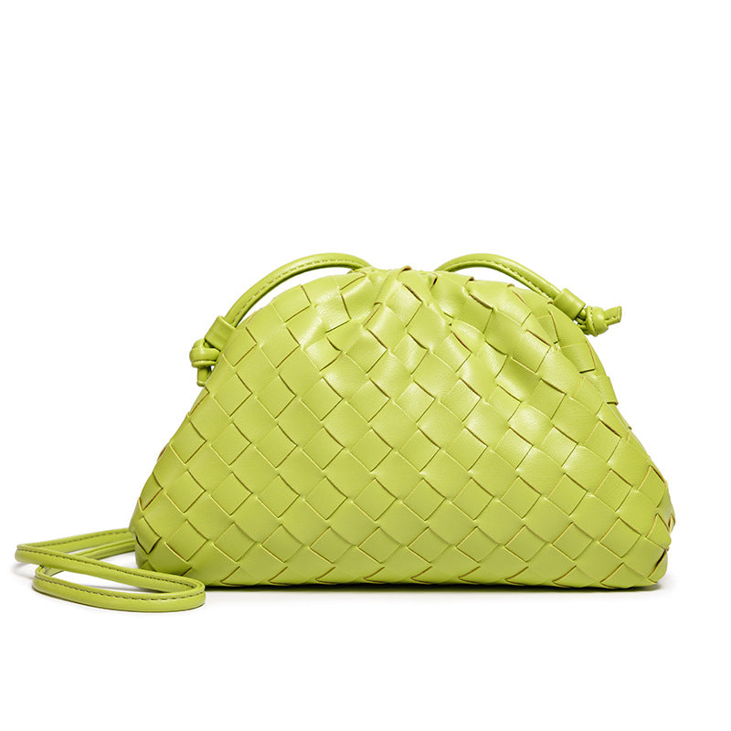 Textured Woven Handheld Clutch Bowlift