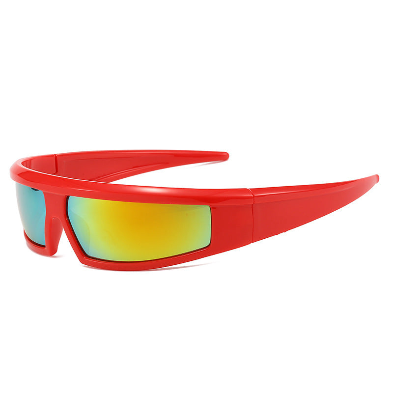 Women's Sporty Sunglasses with Robust Full Rim Design Bowlift