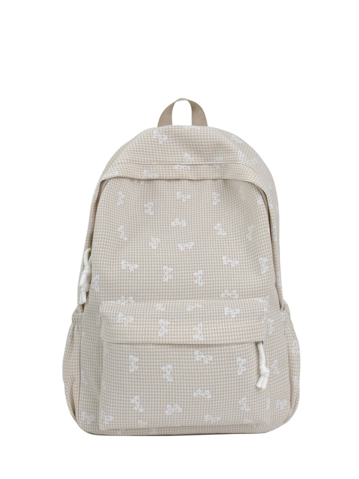 Playful Graphic Print Backpack