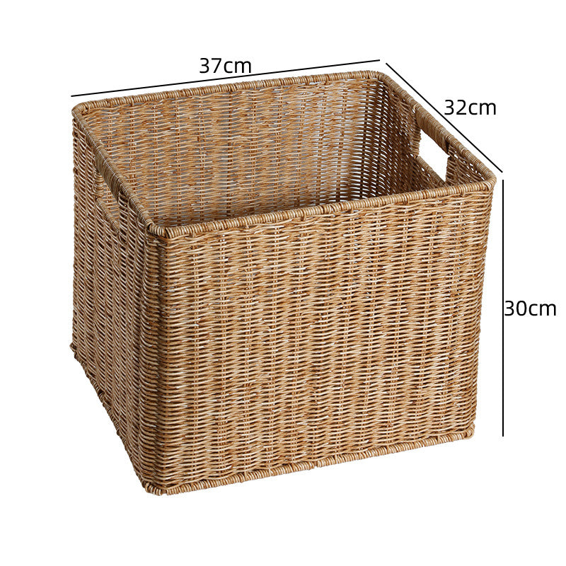 Natural Woven Storage Cube Bowlift