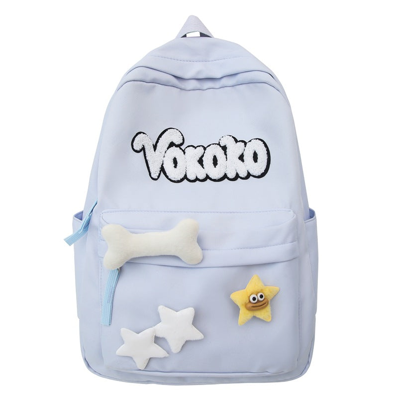 Animal-Themed Plush School Backpack Bowlift