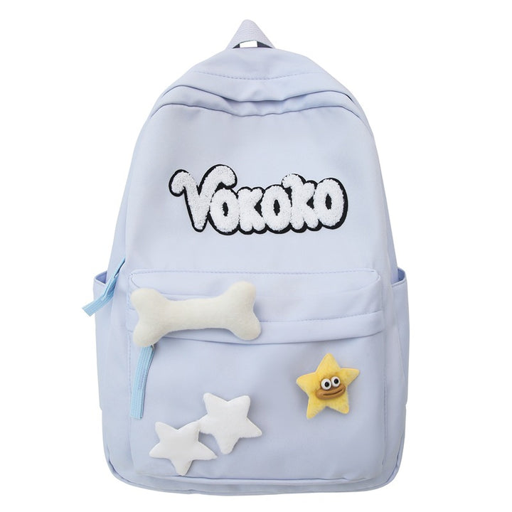 Animal-Themed Plush School Backpack Bowlift