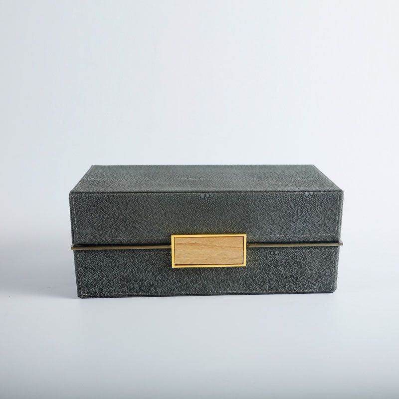 Decorative Storage Boxes with Stylish Weave Detail