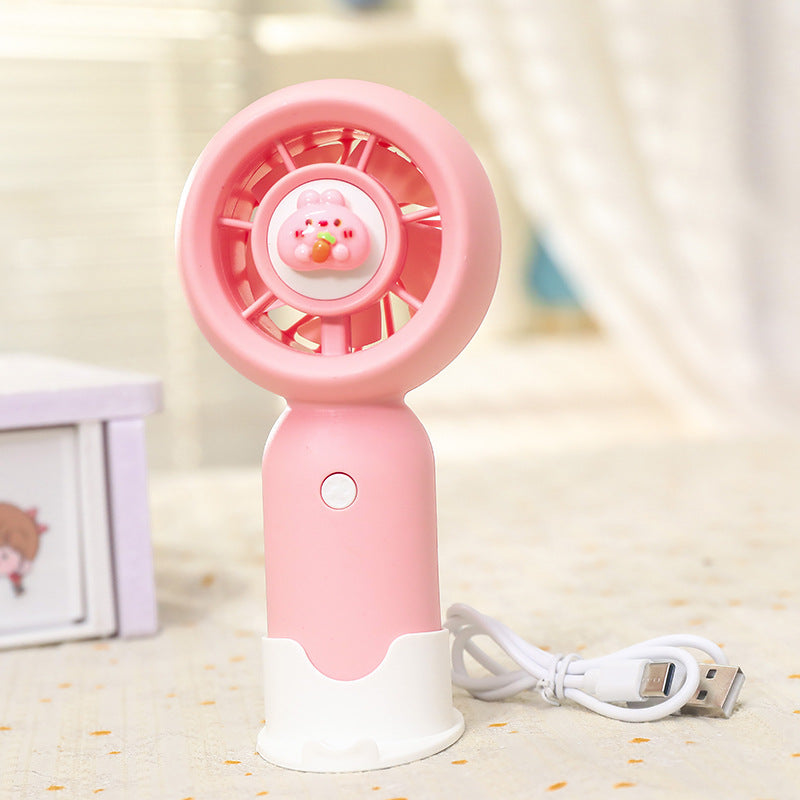 Women's portable handheld fan with compact and ergonomic design Bowlift