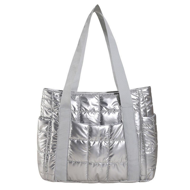 Stylish Puffer Tote Bag Bowlift