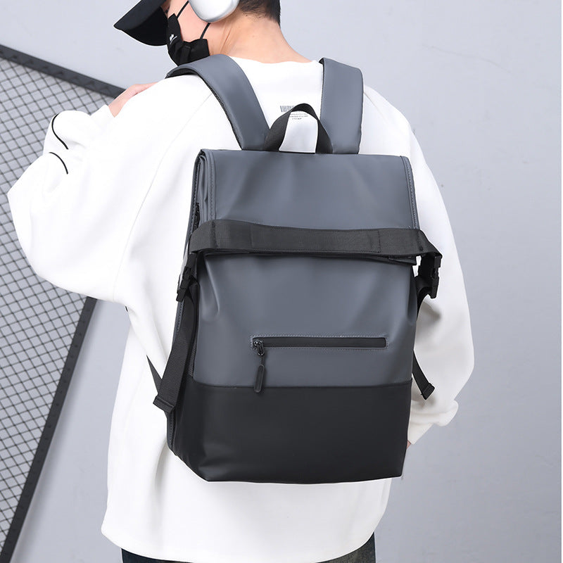 Waterproof Multi-Functional Rolltop Backpack Bowlift