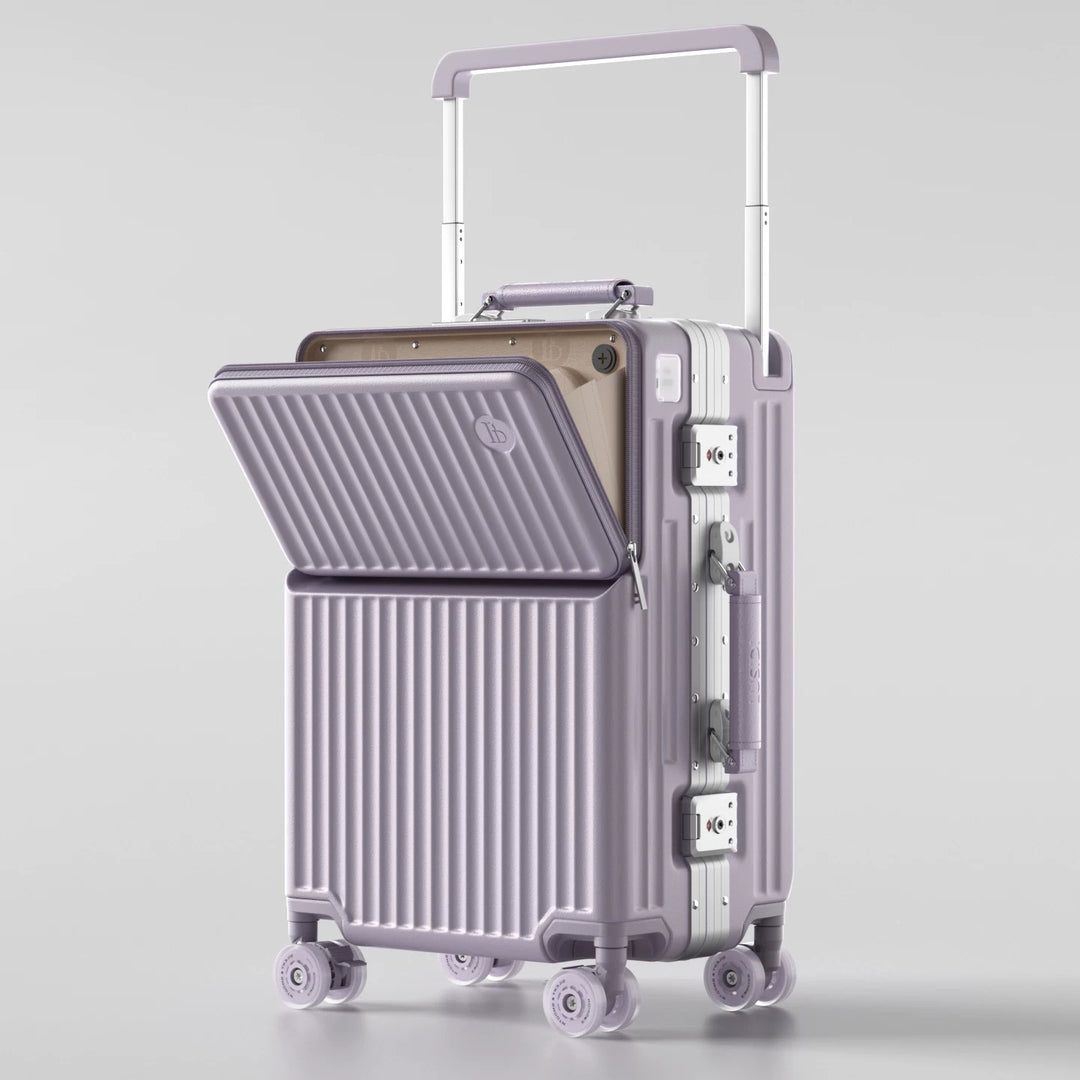 Versatile Expandable Hardshell Travel Suitcase