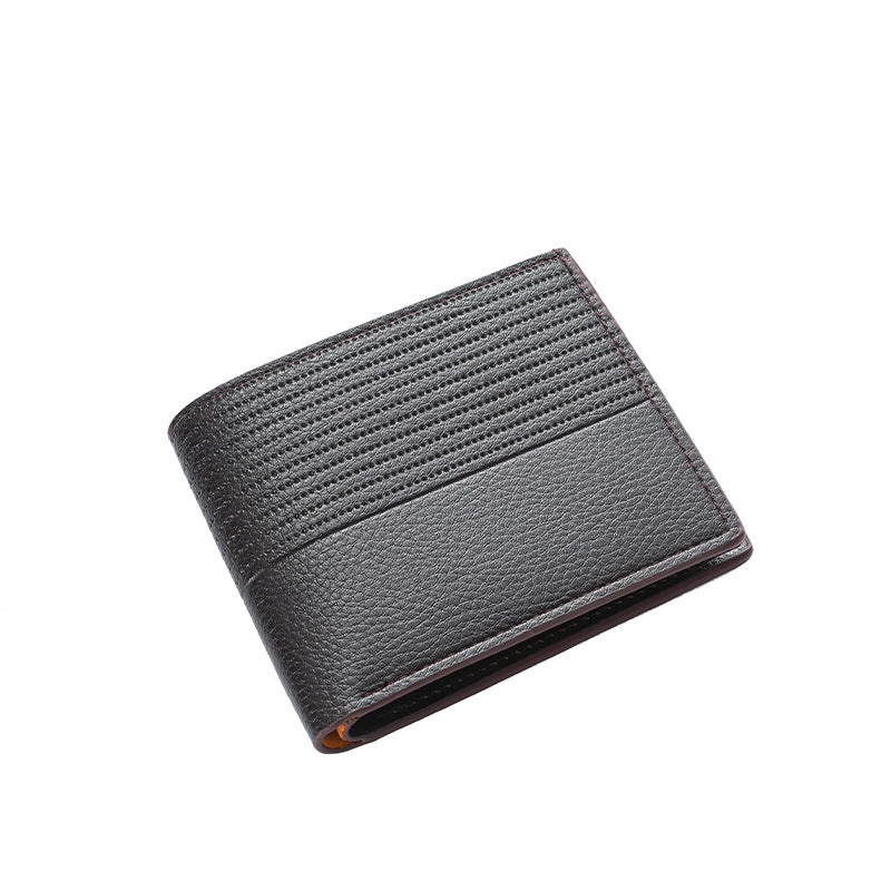 Textured Leather Card Case Bowlift