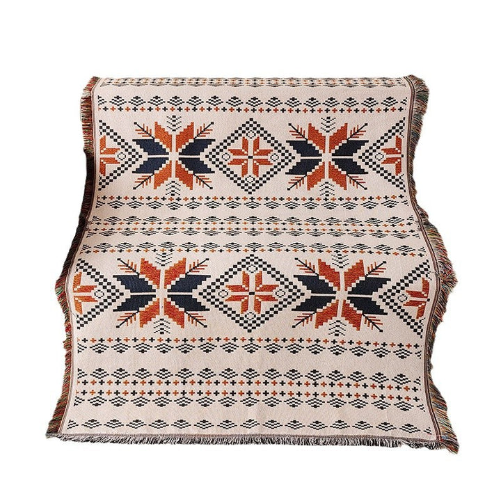 Decorative Woven Throw Blanket