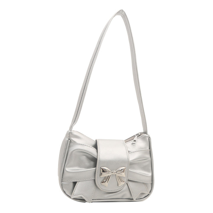 Elegant Bow Accent Shoulder Bag Bowlift