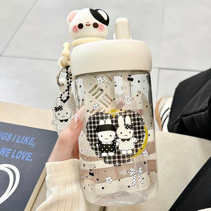 Ladies drinking bottle with funny design Bowlift