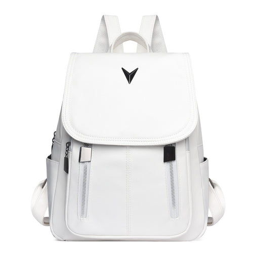 Versatile Leather Backpack